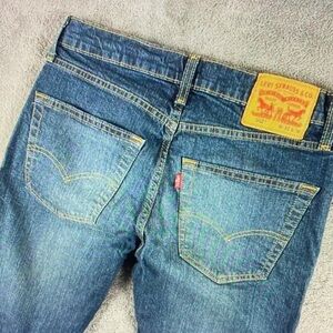 Levi's Men's Straight Jeans in Classic Blue